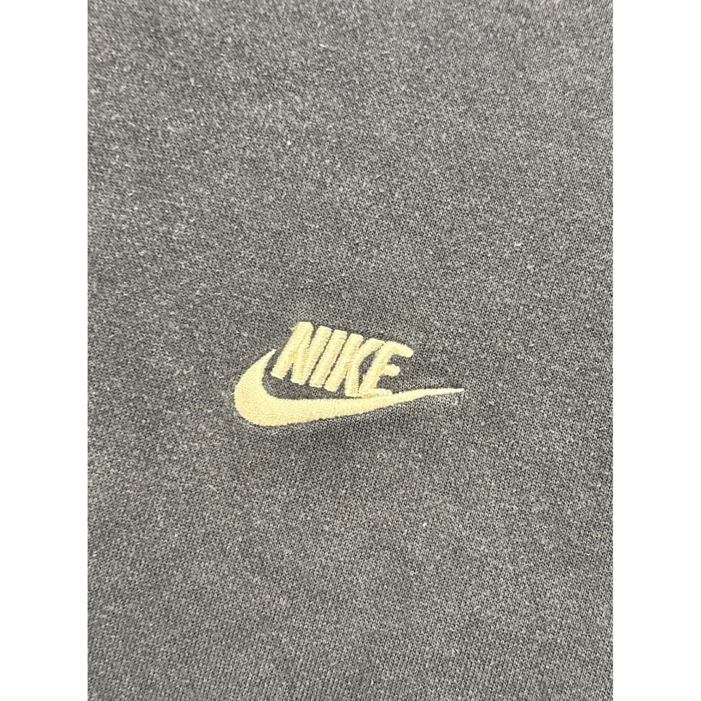 Vintage 90's Nike Mens Fleece Hoodie Pullover XXL Embroidered Navy - Picture 2 of 8